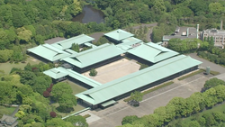 Aerial image of the Kyūden