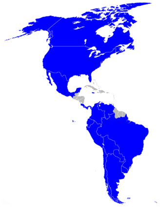 Map of the participant countries.[neutrality is disputed]