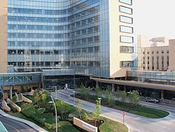 Southeast tower at Miami Valley Hospital, part of the Premier Health Partners network