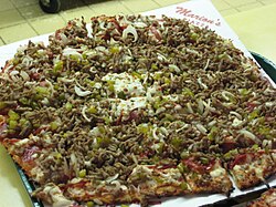 Dayton-style pizza
