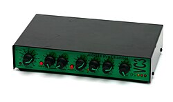 A Joemeek VC3 pre-amp / compressor / exciter