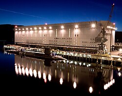 HMS Vigilant alongside Faslane Naval Base
