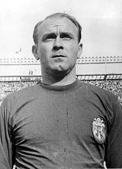 Di Stéfano with the Spain national team in 1962