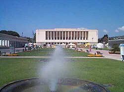 The Teatro Mediterraneo at the Overseas Fair Grounds.