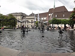 Tinguely's Carnival Fountain (Fasnachtsbrunnen)
