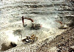 Surface mining in Sindh