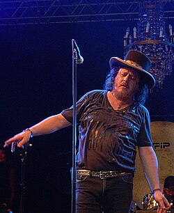 Italian singer Zucchero is credited as the "Father of Italian Blues", and is among the few European blues artists who still enjoy international success.[147]
