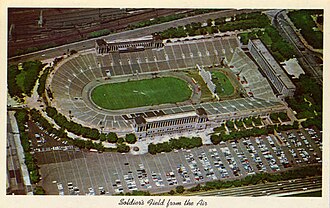 Soldier Field in 1963