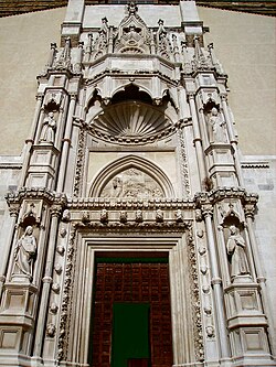 The portal of San Francesco alle Scale in Ancona.