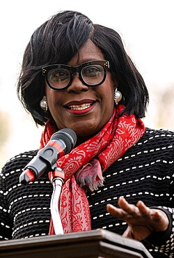 Cherelle Parker, (D), the 100th and current Mayor of Philadelphia