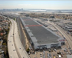 Aerial view of the NAVWARSYSCOM Headquarters in San Diego, California