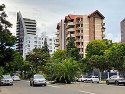 San Martín Avenue connects the 2nd and 3rd rings of the city.