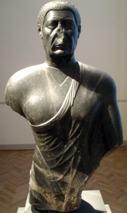Ptolemaic Era bust of a man, circa 300–250 BC, Altes Museum