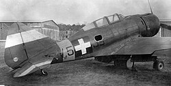 MÁVAG Héja fighter aircraft, derived from the Reggiane Re.2000, an Italian fighter design