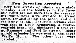 A snippet from the January 2, 1913, issue of The Times-Democrat, New Orleans.