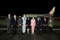 Kim as part of Congressional delegation to Taiwan in August 2022