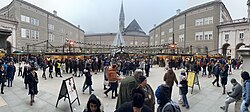 Christmas market in the Residenzplatz, December 2024