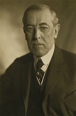 United States President Woodrow Wilson objected to the Treaty of London at the Paris Peace Conference.