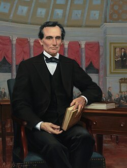 Ned Bittinger, Portrait of Abraham Lincoln in Congress (2004), US Capitol