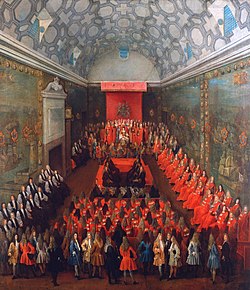 The House of Lords is the upper legislature of the Parliament of the United Kingdom and is filled with members that are selected from the aristocracy (those ennobled only for their individual lives).
