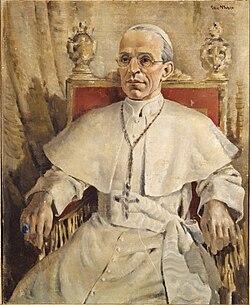 Pope Pius XII by Peter McIntyre c. 1943–1944