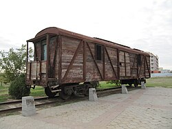 Train car used for the Soviet deportations