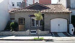 A Mar del Plata style house in Mar del Plata, Argentina, featuring some characteristics of the cottage, Norman architecture, and Spanish colonial architecture