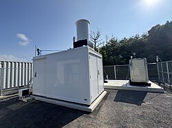 EKO Instruments lidar and DIAL Installation at Fukue Island, Nagasaki, Japan.