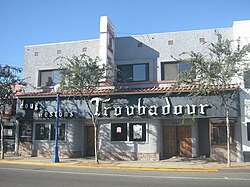 Exterior of the nightclub Troubadour (photo taken 2006) where BTS held their concert in the US for free