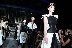 A fashion show at the Planetarium in 2013, as part of BAFWEEK