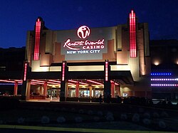 Resorts World New York City in Jamaica is the only casino hotel in New York City
