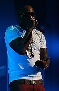 Birdman performing at Club Nokia, 2010