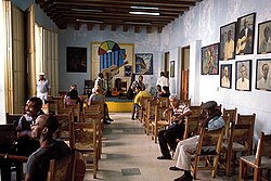 A local musical house, Casa de la Trova in Santiago de Cuba