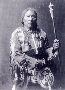 Chief Aatsista-Mahkan, c.1905.