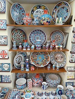 Armenian ceramics in Jerusalem