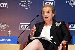 Madeleine Albright at the World Economic Forum