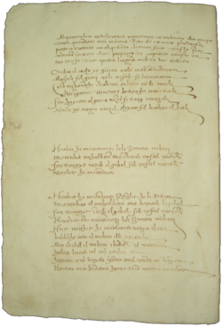Il-Kantilena by Pietru Caxaro, the oldest text in the Maltese language