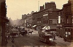 19th-century Briggate, Leeds