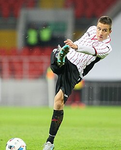 Jovičić in action for Amkar Perm in 2016
