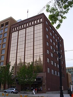 Exterior of Deseret Book Company headquarters