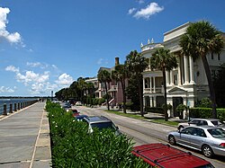 Homes along the Battery