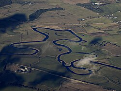 Meanders on the River Clyde, Scotland