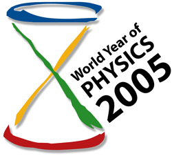 The logo is meant to represent the light cone diagram used in special relativity to show locations that are in causal contact and those that are not.