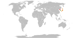 Two Koreas and Japan