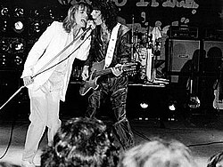 Cheap Trick playing in 1978