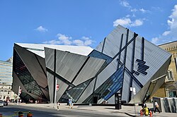 The Michael Lee-Chin Crystal from Bloor Street