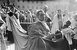 Nuncio Pacelli in July 1924 at the 900th anniversary of the City of Bamberg