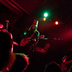 Buckethead and That 1 Guy, performing as The Frankenstein Brothers in 2006