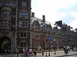 Quadrangle Dormitories (1894–1911), University of Pennsylvania, Cope and Stewardson, architects