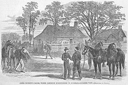 The Confederate surrender at Bennett Place
